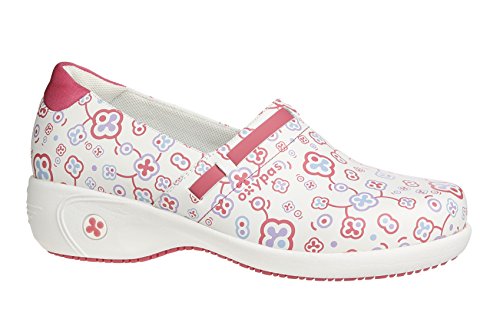 Oxypas Lucia, Zapatos de seguridad para Mujer, Blanco (White Flr), 5.5 UK (39 EU)