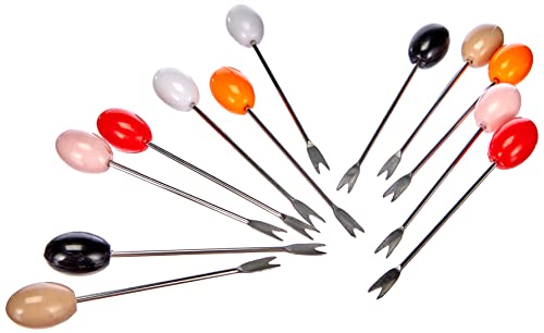 PADERNO 41686-12 - Set de 12 Pinchos para Caracoles