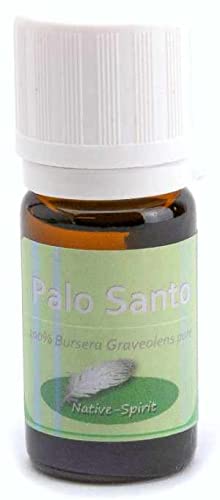 Palo sagrado Santo excelente aceite esencial 100% puro sin diluir (vapor destilado de Bursera graveolens) sostenible cosechado de árboles caídos con una porción de ventas dedicada a la replantación en Ecuador (5ml)