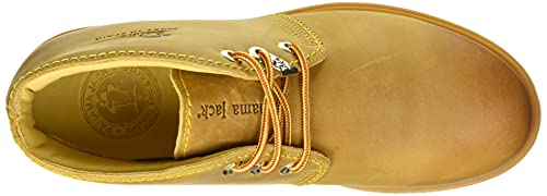 Panama Jack Bota Panama, Zapatos de Cordones Brogue Mujer, Amarillo (Vintage B1), 38 EU