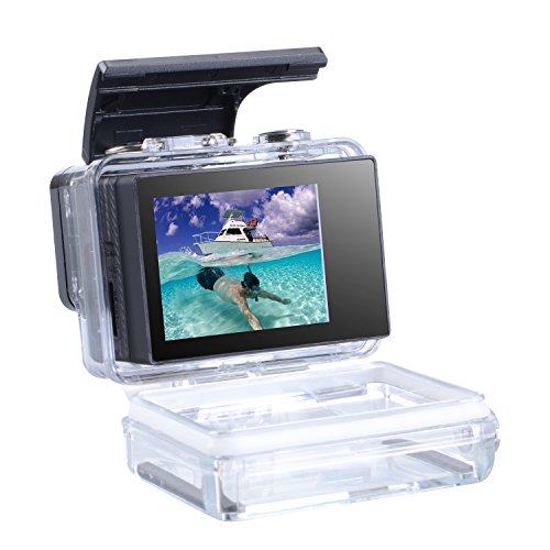 Pantalla LCD de 2 pulgadas para GoPro Hero 4, 3+, 3 y 2, de SupTig, no táctil, con funda impermeable