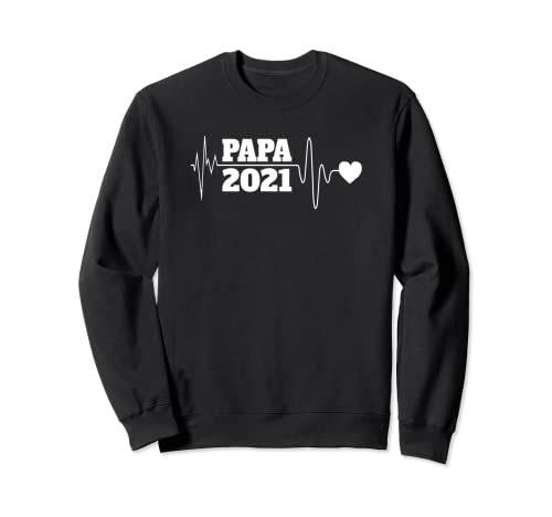 Papa 2021 - Pulsómetro para regalo de padre Sudadera