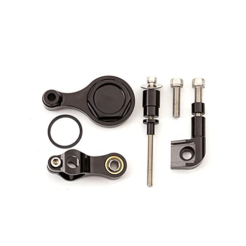 para Yamaha para YZF para R1 02-16 para YZF para R6 06-20 Kit Soporte Montaje Amortiguador dirección estabilizador Motocicleta Dirección Motocicleta (Color : J)