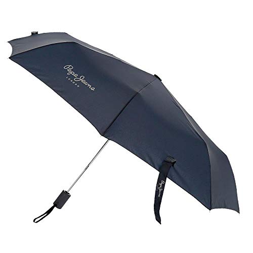 Paraguas Pepe Jeans Dorset Doble Automático Azul Marino