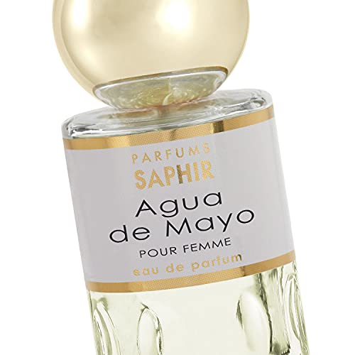 PARFUMS SAPHIR Agua de Mayo - Eau de Parfum con vaporizador para Mujer - 200 ml