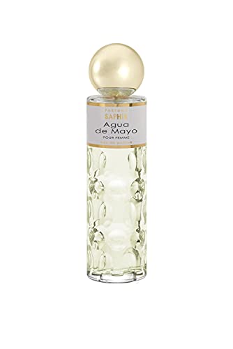 PARFUMS SAPHIR Agua de Mayo - Eau de Parfum con vaporizador para Mujer - 200 ml