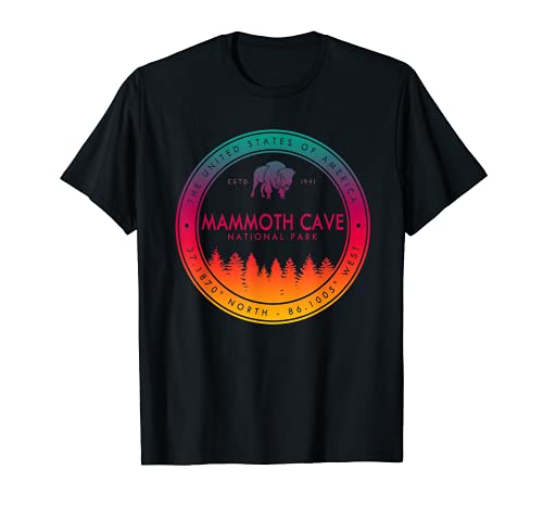 Parque Nacional Mammoth Cave Regalos de Kentucky Souvenir KY Camiseta