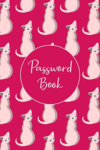 Password Book: The Personal Internet Address & Password Book, Logbook to Protect Usernames and Passwords With Alphabetically Organized Pages - Sphynx Cat Cover