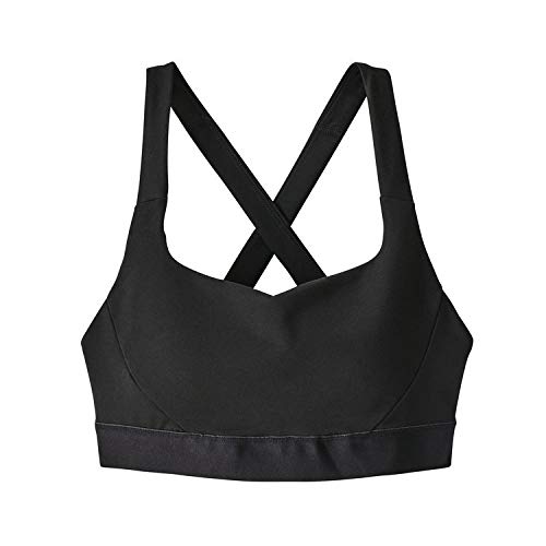 Patagonia W's Switchback Sports Bra Sujetador Deportivo, Black, M para Mujer