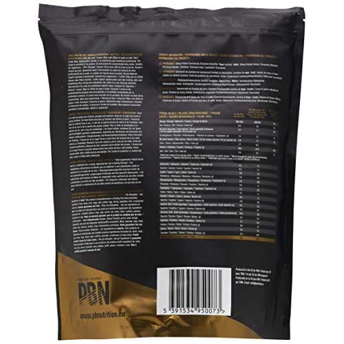 PBN Premium Body Nutrition - Proteína de suero de leche en polvo, 1 kg (Paquete de 1), sabor Chocolate con Avellanas, sabor optimizado