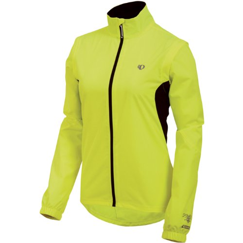 PEARL IZUMI - Chaqueta de Ciclismo para Mujer, tamaño L, Color Amarillo