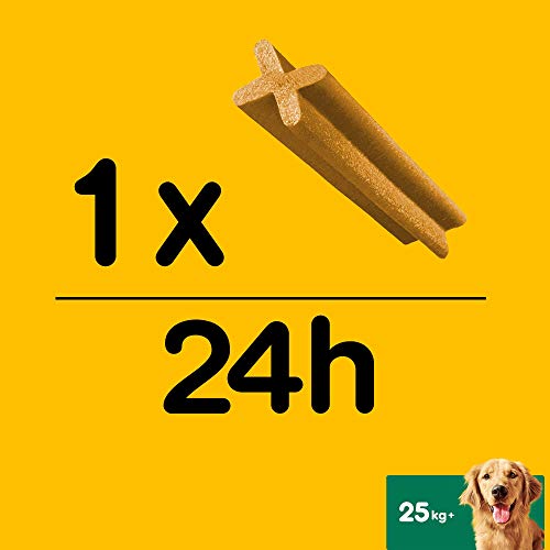 Pedigree Dentastix Snack Dental para la Higiene Oral de Perros Grandes (1 Pack de 56ud)