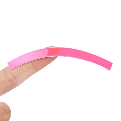 Pegatina Reflectantes Ciclismo,Cinta Adhesiva Advertencia Seguridad Paster Pegatina Decorativa Rueda Trasera Bandas Llantas Reflectantes reemplazo para Coche Moto Bicicleta de Montaña(Rosa)