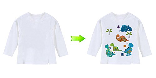 Pegatina transfer termoadhesivo dinosaurios gorditos para bodys, camisetas, babys, pijamitas, albornoces, de CHIPYHOME la original de Chipyhome no la de Kaizangaos