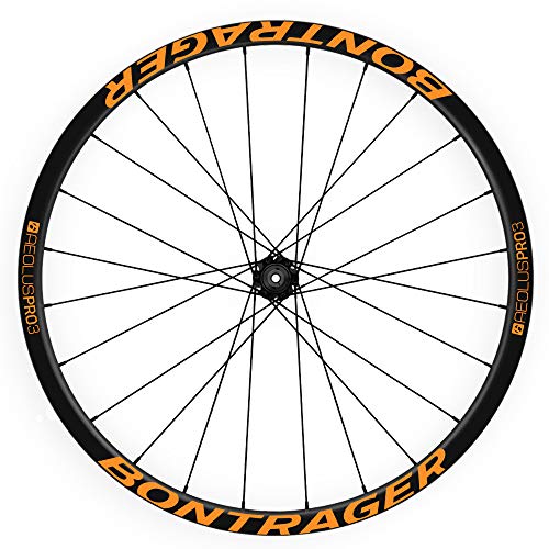 Pegatinas Llantas Bici 29 “ BONTRAGER Aeolus Pro 3 WH03 Naranja Fluor