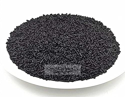 Pellets de carbón activo de 1,5 mm de diámetro, de carbón de piedra para tratamiento de líquidos (VPE4), 10 litros de liqui clean Rock-Pellets