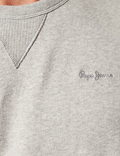 Pepe Jeans Crew Neck Mens PM581140 Sudadera, Gris (Grey Marl 933), Small para Hombre