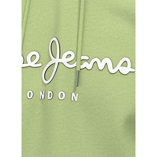 Pepe Jeans George Hoody Suéter, Lima 607soft, XL para Hombre