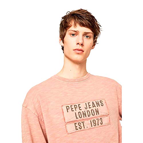 Pepe Jeans GREGORY Sudadera para Hombre, Rosa (Claret 370), Medium