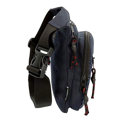 Pepe Jeans Hike Riñonera Azul 31,5x24x1,5 cms Poliéster