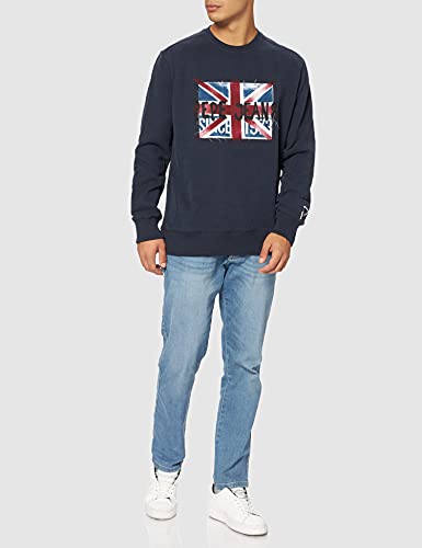 Pepe Jeans Jared Suéter, Azul, M para Hombre