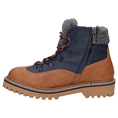 Pepe Jeans Leia Trek Boys Fashion Boot para niño, (859tobacco), 35 EU