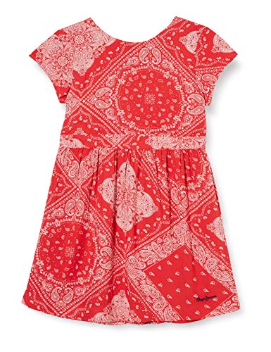 Pepe Jeans Nana Vestido, Multicolor (Multi 0AA), 10-11 años (Talla del Fabricante: 10) para Niñas