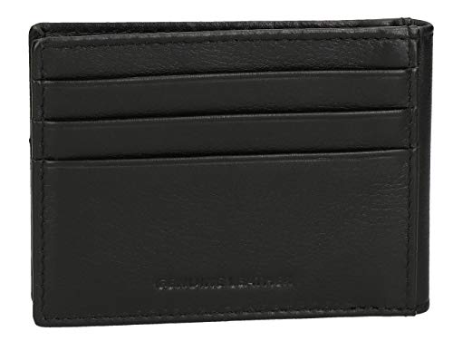 Pepe Jeans Raise Tarjetero Negro 9,5x7,5 cms Piel