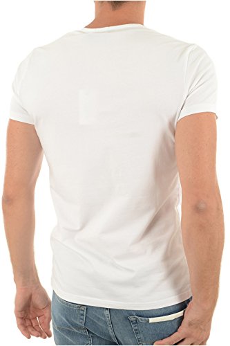 Pepe Jeans T-Shirt Original Basic S/S Camiseta, Blanco (White 800), Large para Hombre