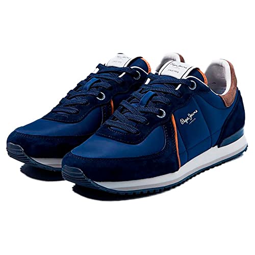 Pepe Jeans Tinker City Smart, Zapatilla Hombre, 595navy, 43 EU