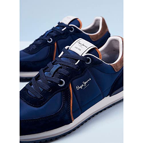 Pepe Jeans Tinker City Smart, Zapatilla Hombre, 595navy, 43 EU