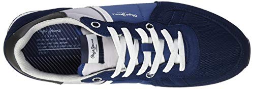 Pepe Jeans Tinker Zero ATH, Zapatillas Hombre, Azul Marino 585, 41 EU