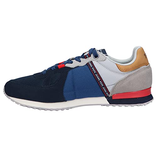 Pepe Jeans Tinker Zero Tape, Zapatillas Hombre, Azul Marino, 41 EU