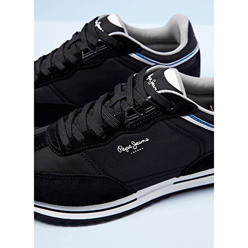 Pepe Jeans Tour Classic, Zapatillas Hombre, 999 Negro, 41 EU