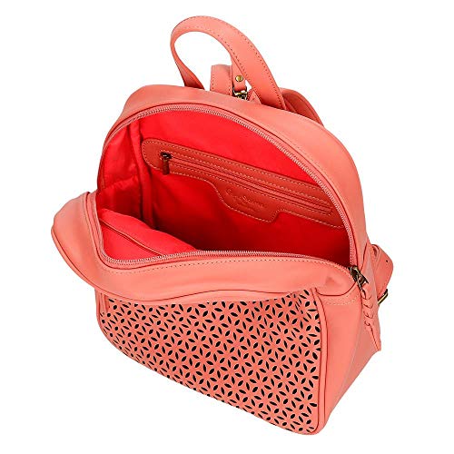 Pepe Jeans Vega Mochila Rojo 24x28x10 cms Piel sintética 6,72L