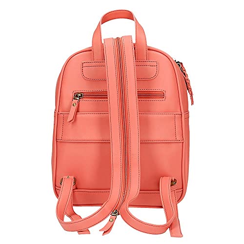 Pepe Jeans Vega Mochila Rojo 24x28x10 cms Piel sintética 6,72L