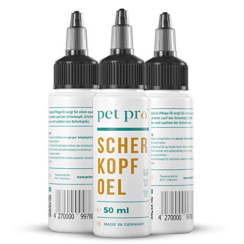 Pet Pro Aceite cortapelos de Animales, Aceite de Cabezal de Afeitar, Aceite de Cuchillas, Aceite de Afeitado, Accesorios de Afeitado, cortapelos cortapelos para Perros, Gatos, Mascotas.