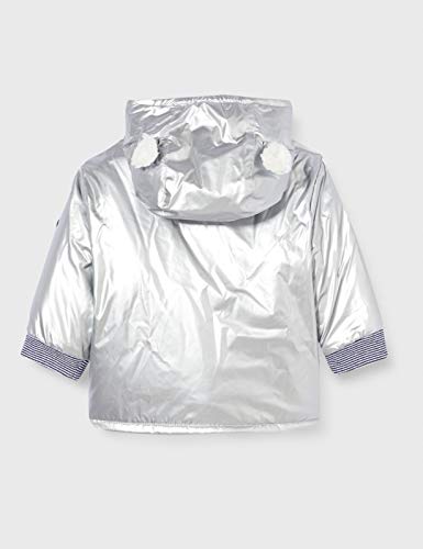 Petit Bateau 5913501 Chubasquero, Plata, 24 Meses para Bebés