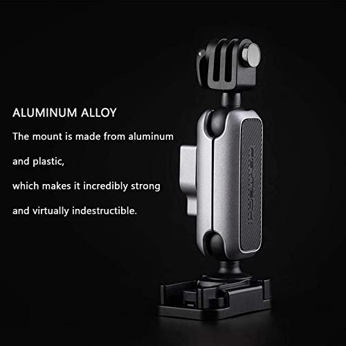 PGYTECH Mount compatible with Gopro hero 10/9/8/7/6/MAX, DJI OSMO Action OSMO Pocket 2/1 Insta360 ONE X, ONE R, ONE