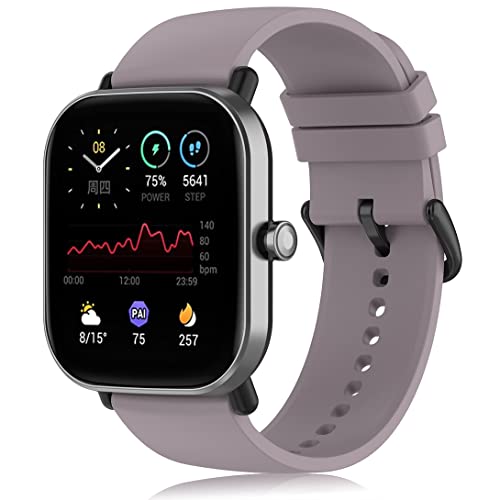 Pheant Correa para Amafit GTS,20mm Pulsera de Reemplazo Compatible con Amazfit GTS 2/GTS 2 Mini/GTS 2e/GTS 3/Amazfit Bip/Bip U Pro/Bip S Lite/GTR 42mm/Garmin Venu Sq/Samsung Galaxy Watch Active 2