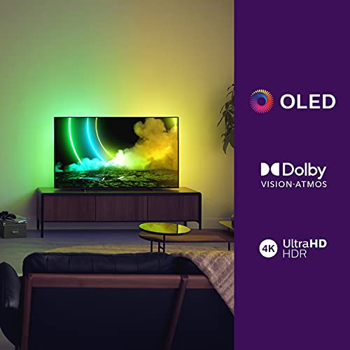 Philips 65OLED705/12 / Philips Smart TV 4K de 65 Pulgadas. Televisión OLED UHD con Ambilight/Ideal para Netflix y Gaming/Asistente de Google y Alexa/Android TV, HDR, Dolby Vision - Atmos / 65"