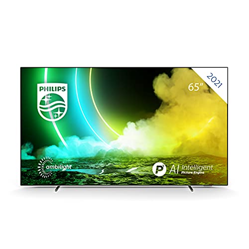 Philips 65OLED705/12 / Philips Smart TV 4K de 65 Pulgadas. Televisión OLED UHD con Ambilight/Ideal para Netflix y Gaming/Asistente de Google y Alexa/Android TV, HDR, Dolby Vision - Atmos / 65"