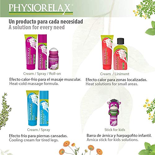 Physiorelax Forte Plus Spray de Masaje para Músculos y Ligamentos - 150 ml