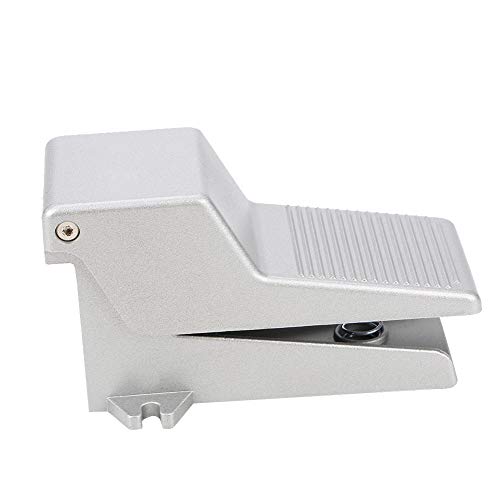 Pie Pedal Válvula Neumático 1/4”Tonto Neumático Pie Pedal Válvula Equipo 5 Manera 2 Posición Roscado Nonlip Presión Control Neumático Pedal Cambiar