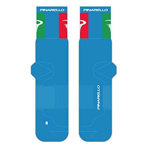 PINARELLO Calcetines Cortos Sky Blue Italia Size 37-40