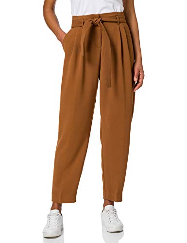 Pinko Raphaela 2 Pantaln, M30_Marrón Nogal, 44 para Mujer