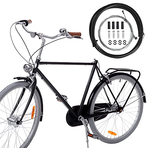 Pinsheng Cable de freno y carcasa de bicicleta, cables de freno universales para bicicleta MTB/bicicleta de carretera