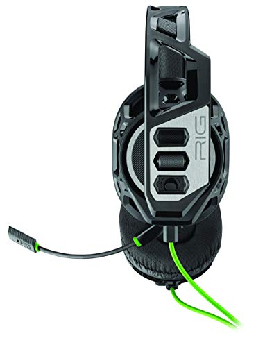 Plantronics RIG 300 HX auricular con micrófono Binaural Diadema Negro - Auriculares con micrófono (Consola de juegos, Binaural, Diadema, Negro, Alámbrico, 1,3 m) - Compatible con XBX