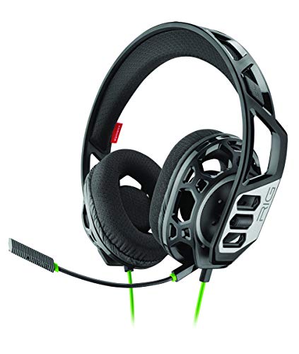 Plantronics RIG 300 HX auricular con micrófono Binaural Diadema Negro - Auriculares con micrófono (Consola de juegos, Binaural, Diadema, Negro, Alámbrico, 1,3 m) - Compatible con XBX