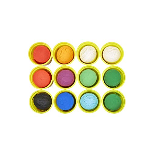 Play Doh - Pack 12 Botes Colores Frios (Hasbro E4830F02)